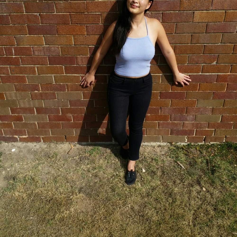 Glassons halter neck pastel purple